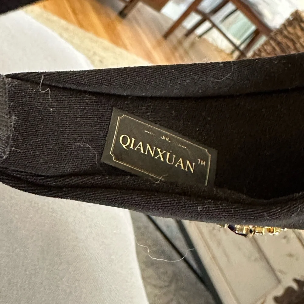 Beaded Black Qianxuan Headband